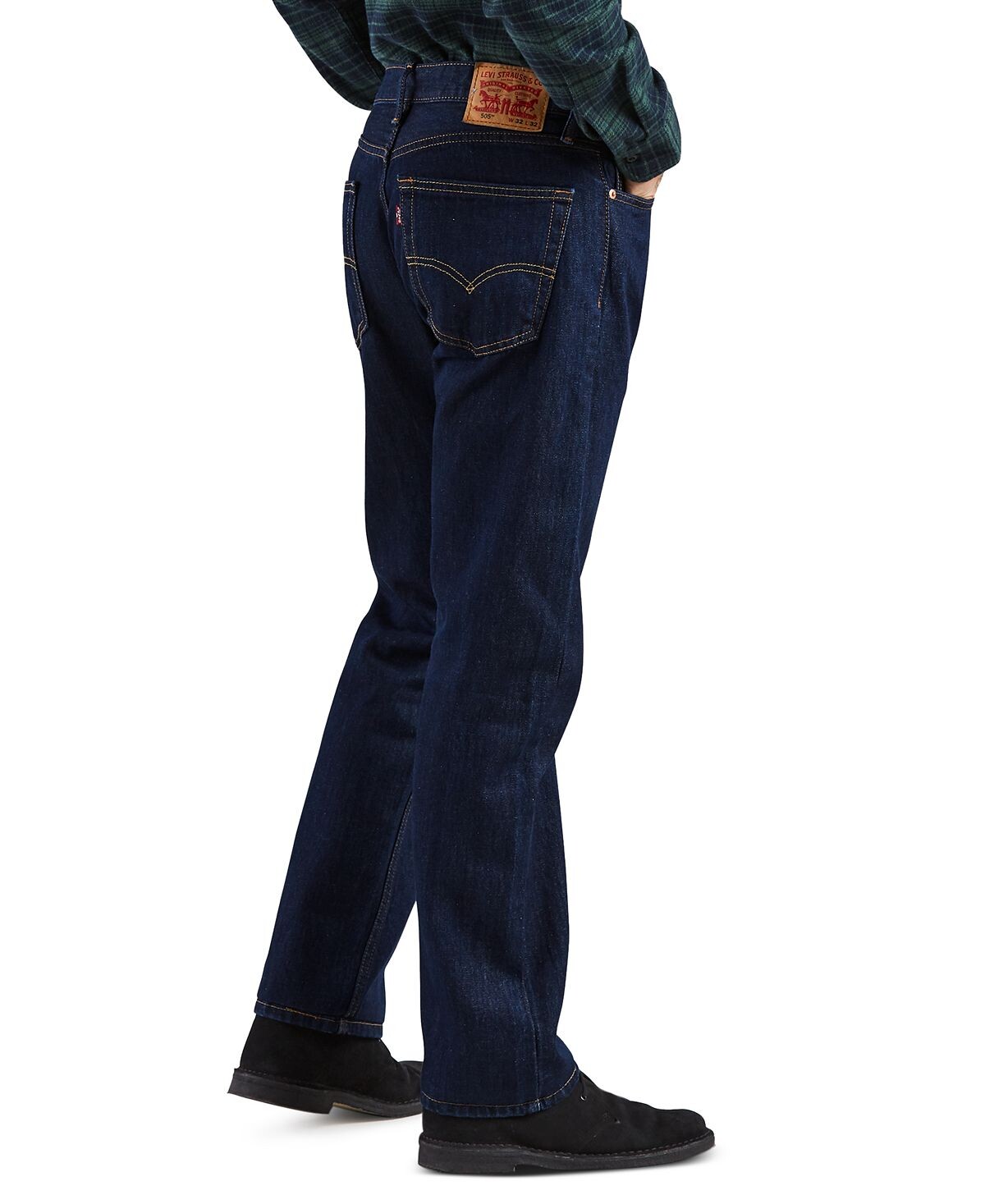 Мужские неэластичные джинсы прямого кроя 505™ стандартного кроя Levi's, мульти — фото 4