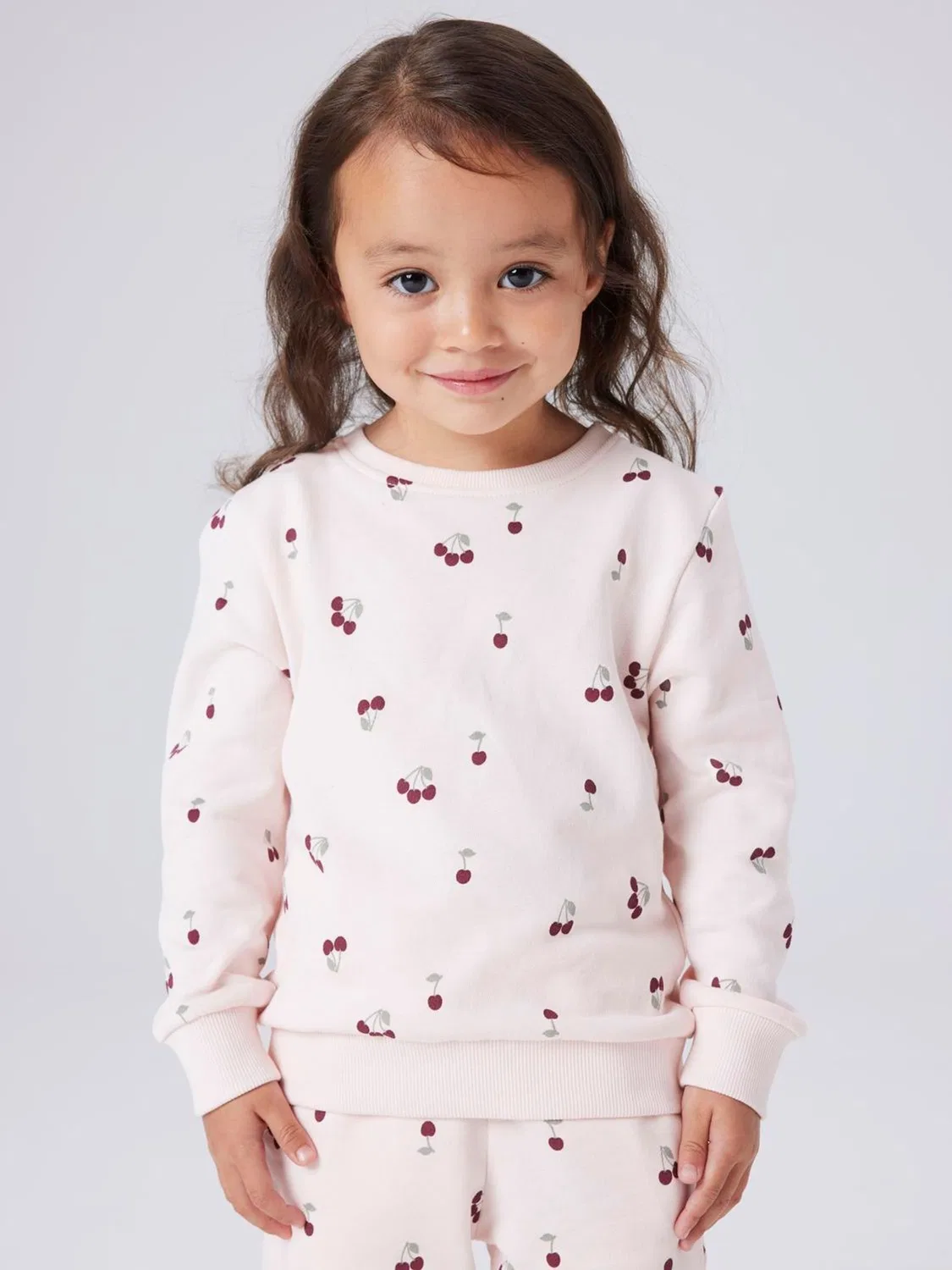 Свитшот с принтом вишни Name It, Pink Cherry