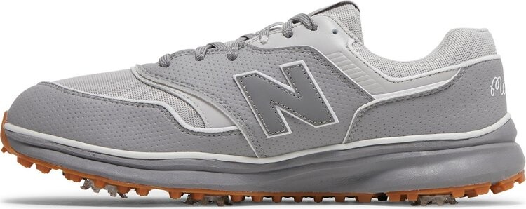 Бутсы New Balance Malbon Golf x 997G 'Grey' DropX Exclusive, серый — фото 4