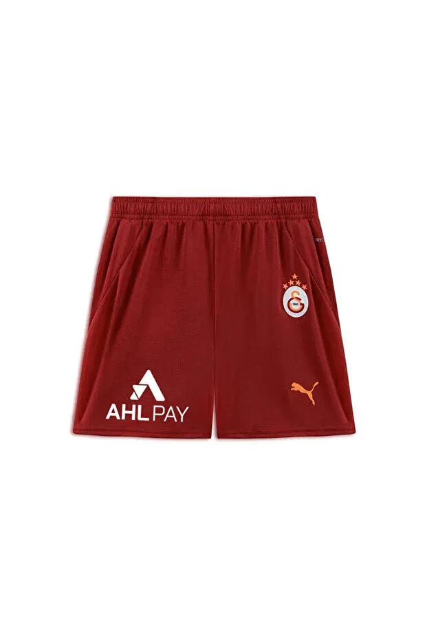 Детские шорты для мальчиков с принтом Galatasaray Puma 2024/2025 Kids' Home Patchwork Shorts Gsstore, 1279