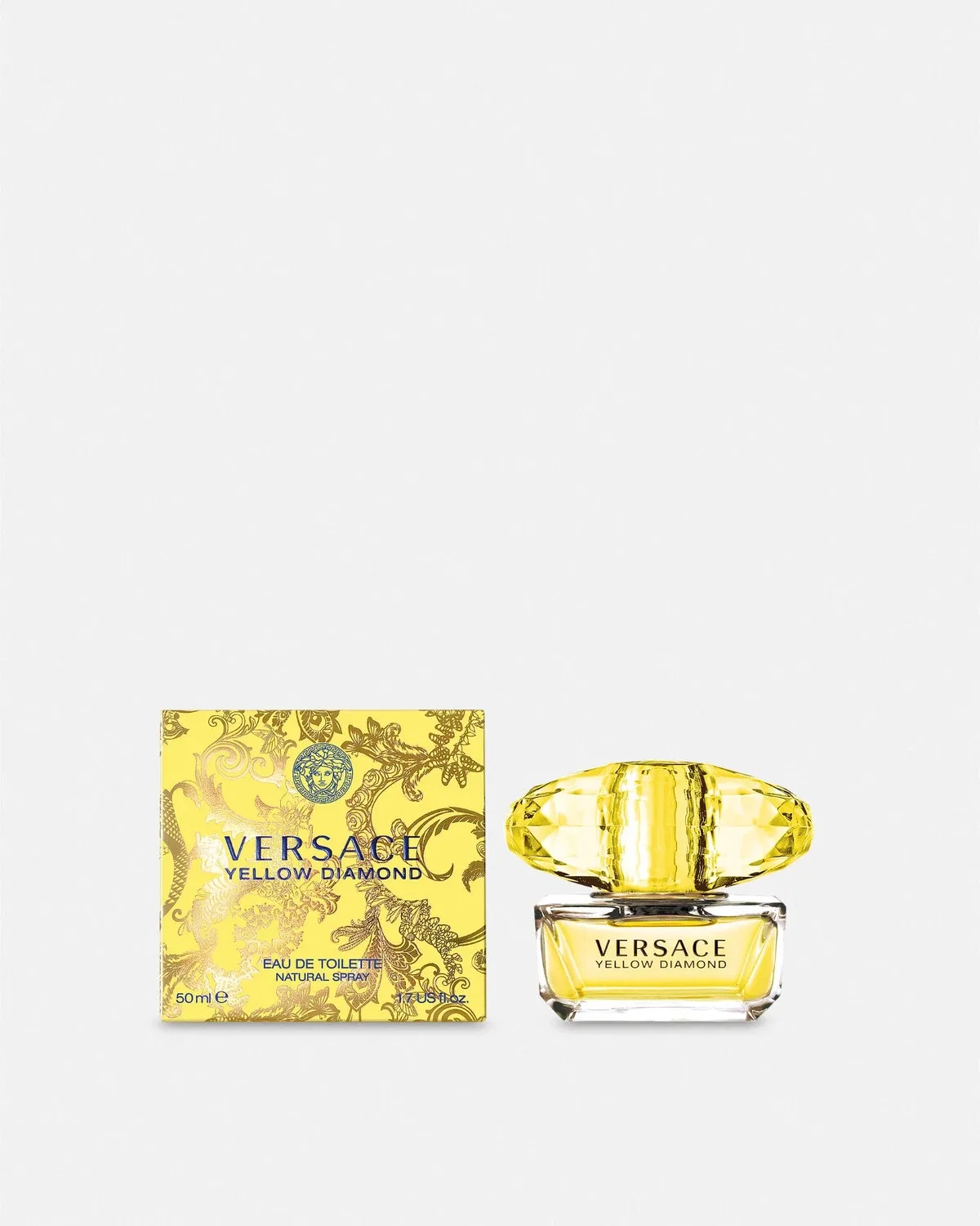 Туалетная вода Yellow Diamond 50 мл Versace, желтый — фото 2