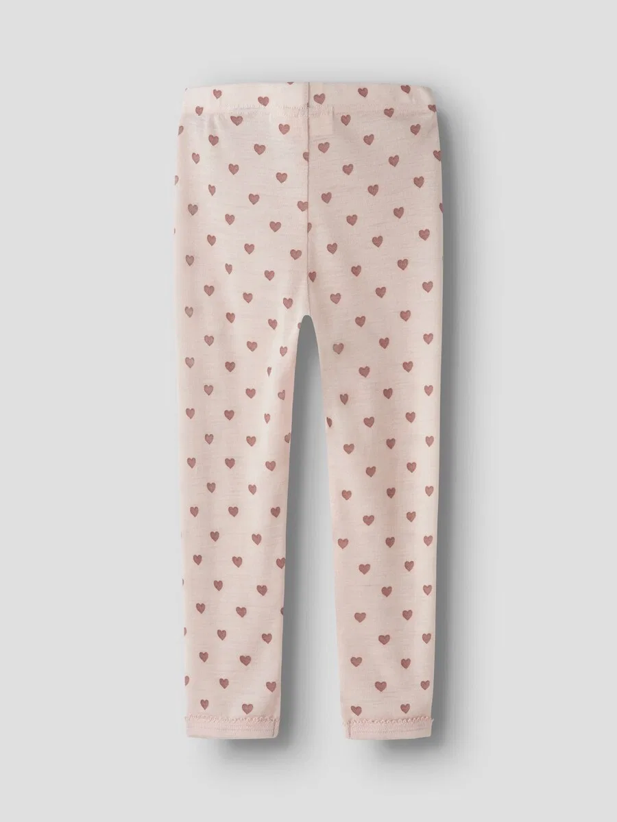 Леггинсы NAME IT Slim fit розового цвета — фото 2