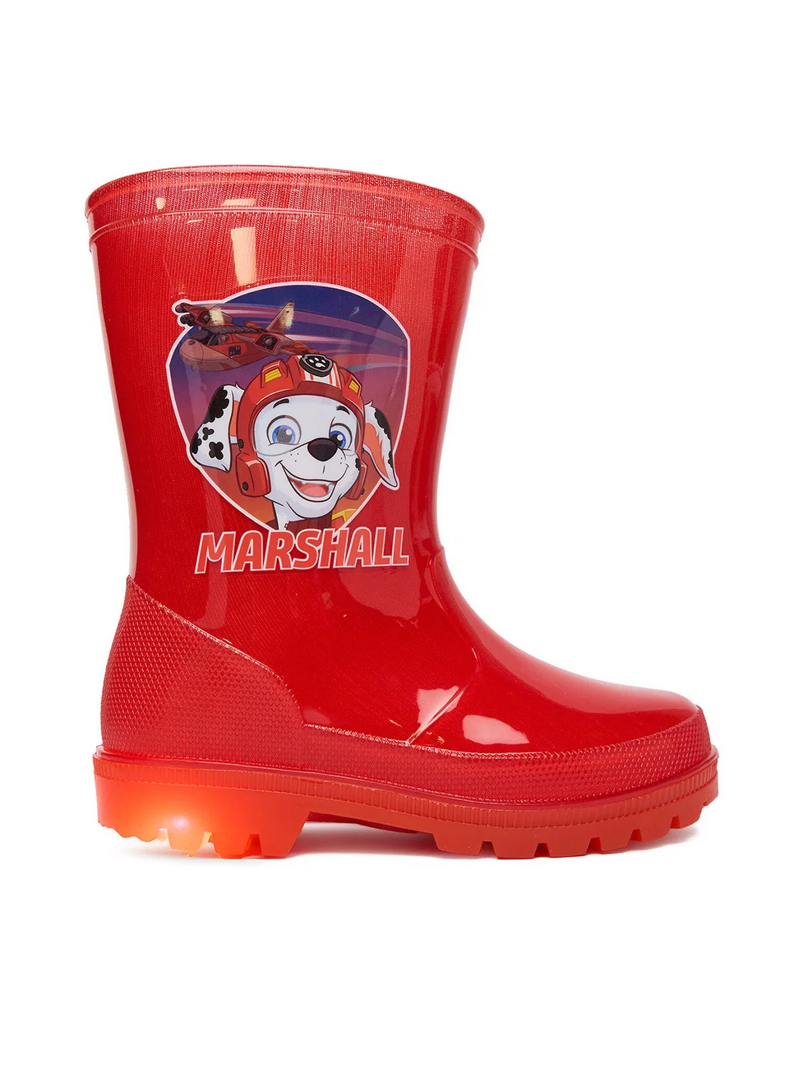 Резиновые сапоги для мальчика Paw Patrol, красный — фото 3