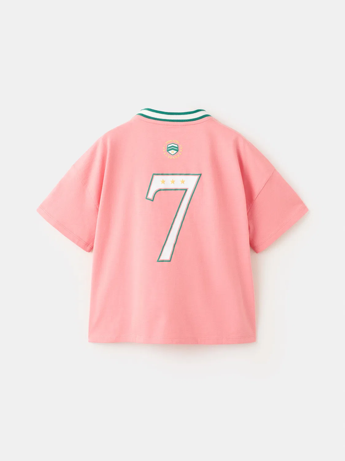 Футболка Mango Kids, розовый — фото 2