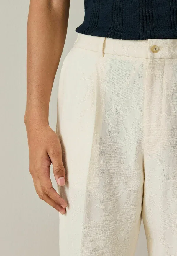 Брюки хлопковые Trousers Next Ecru, экрю