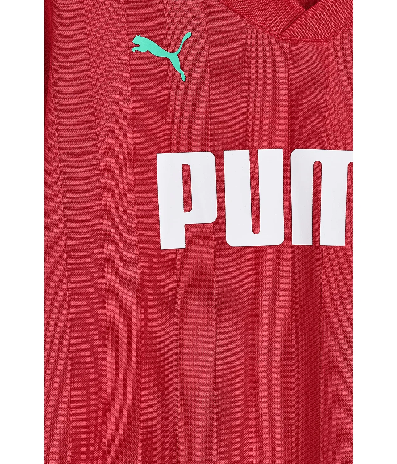 Поло Showtime Pique Polo - Soccer 2026 (для больших детей) Puma Kids, All Time Red — фото 3