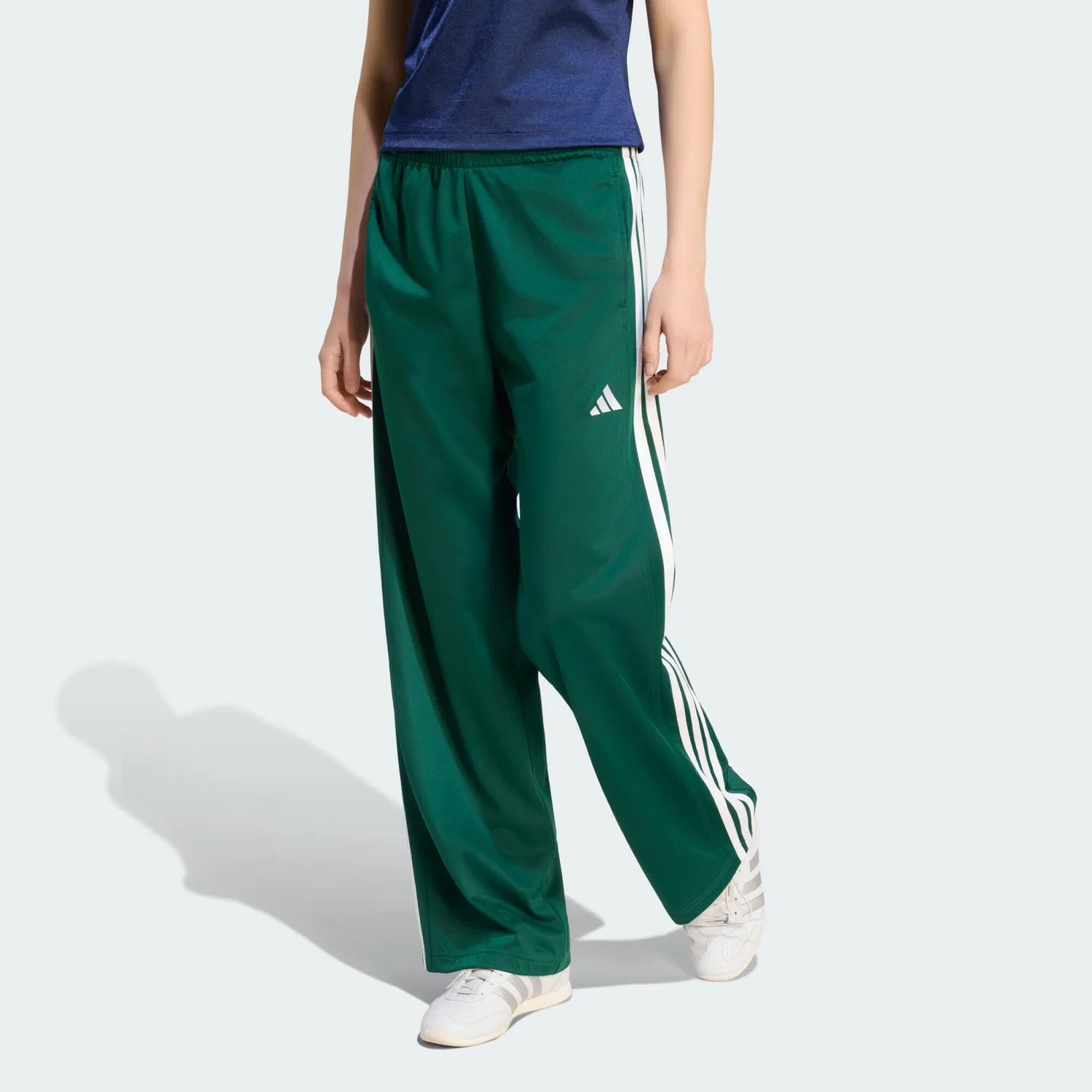 Женские спортивные штаны с широкими штанинами Dayready Trainingshose Adidas, Grun — фото 2