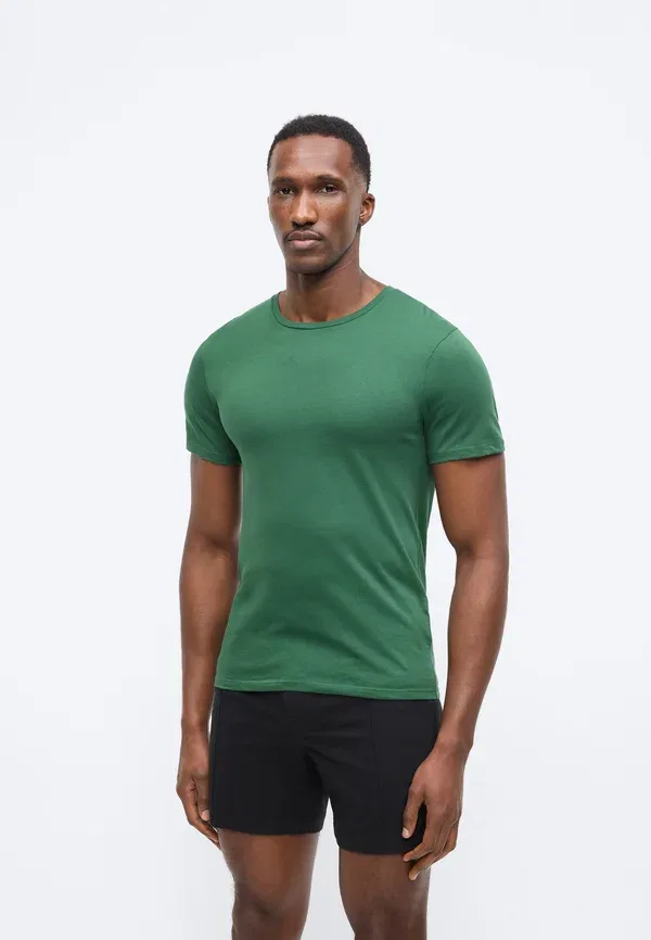 Комплект из 3 маек Lacoste, черный/зеленый — фото 4