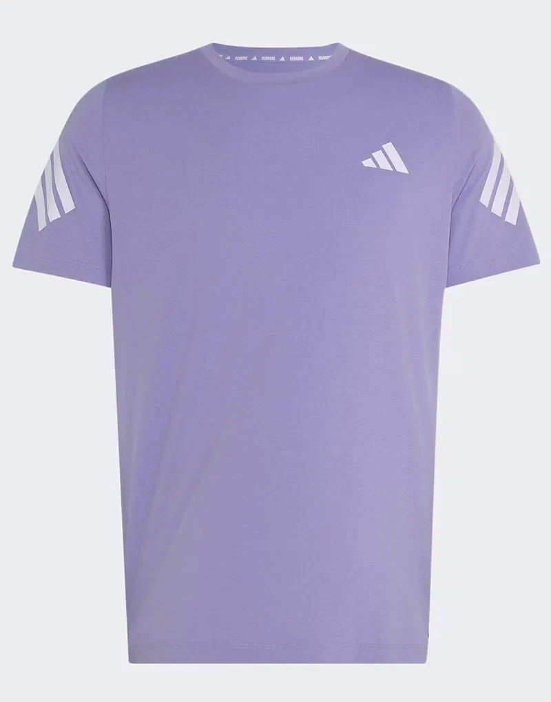 Футболка Adidas Performance Adi365 Climacool сиреневого — фото 3