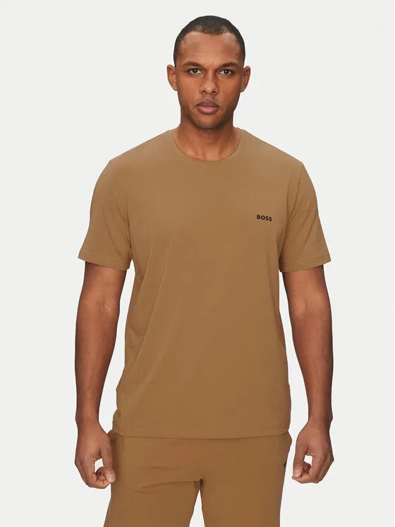 Футболка Mix & Match regular fit Mix Match Boss, бежевый
