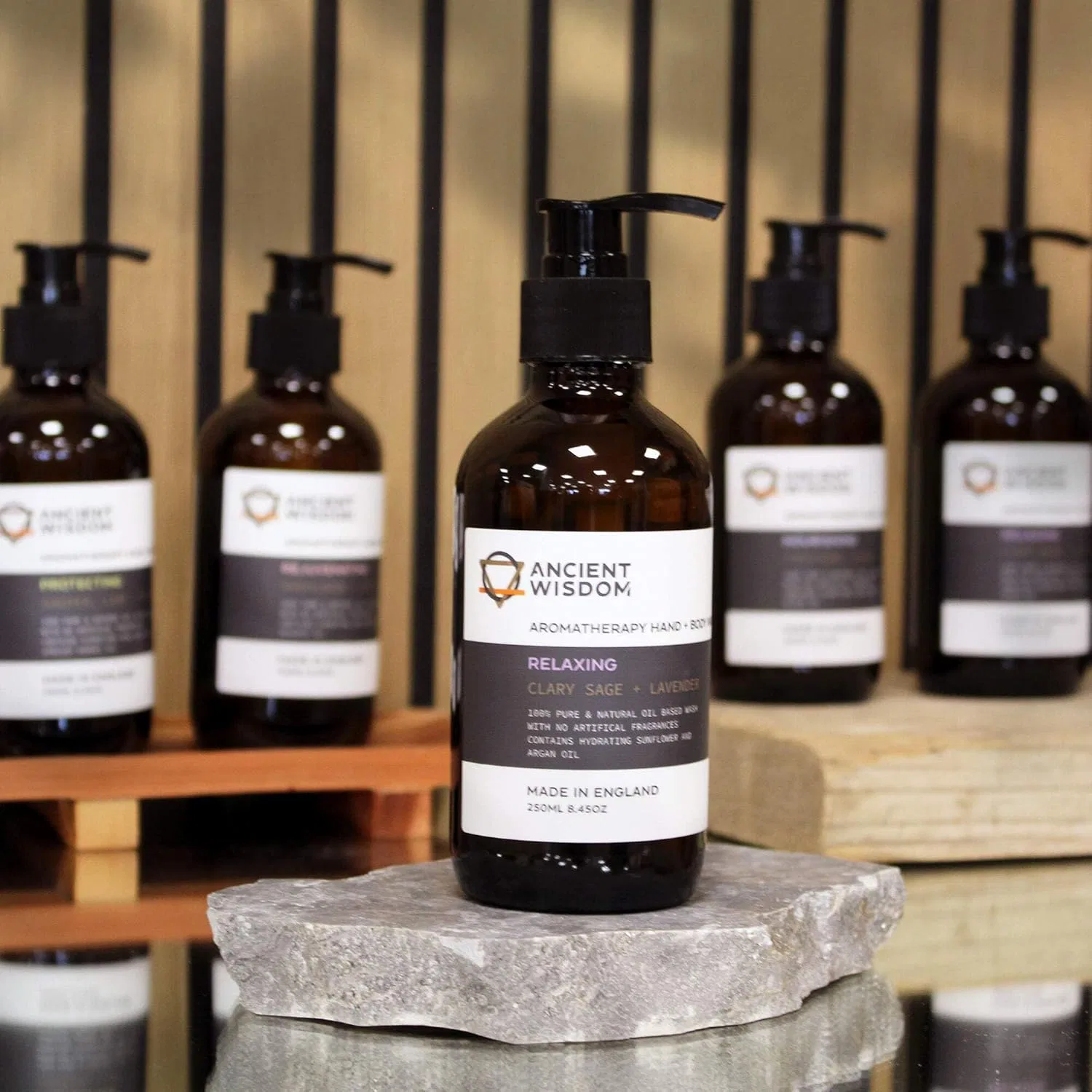 Гель для душа и рук Tangerine, Ylang & Patchouli, AHBW-02, 250 мл — фото 3