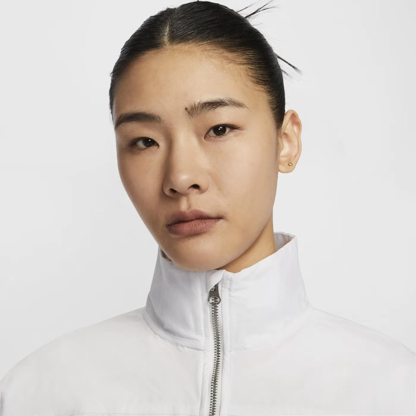 Куртка спортивная с принтом Nike Sportswear Everything, белая — фото 2