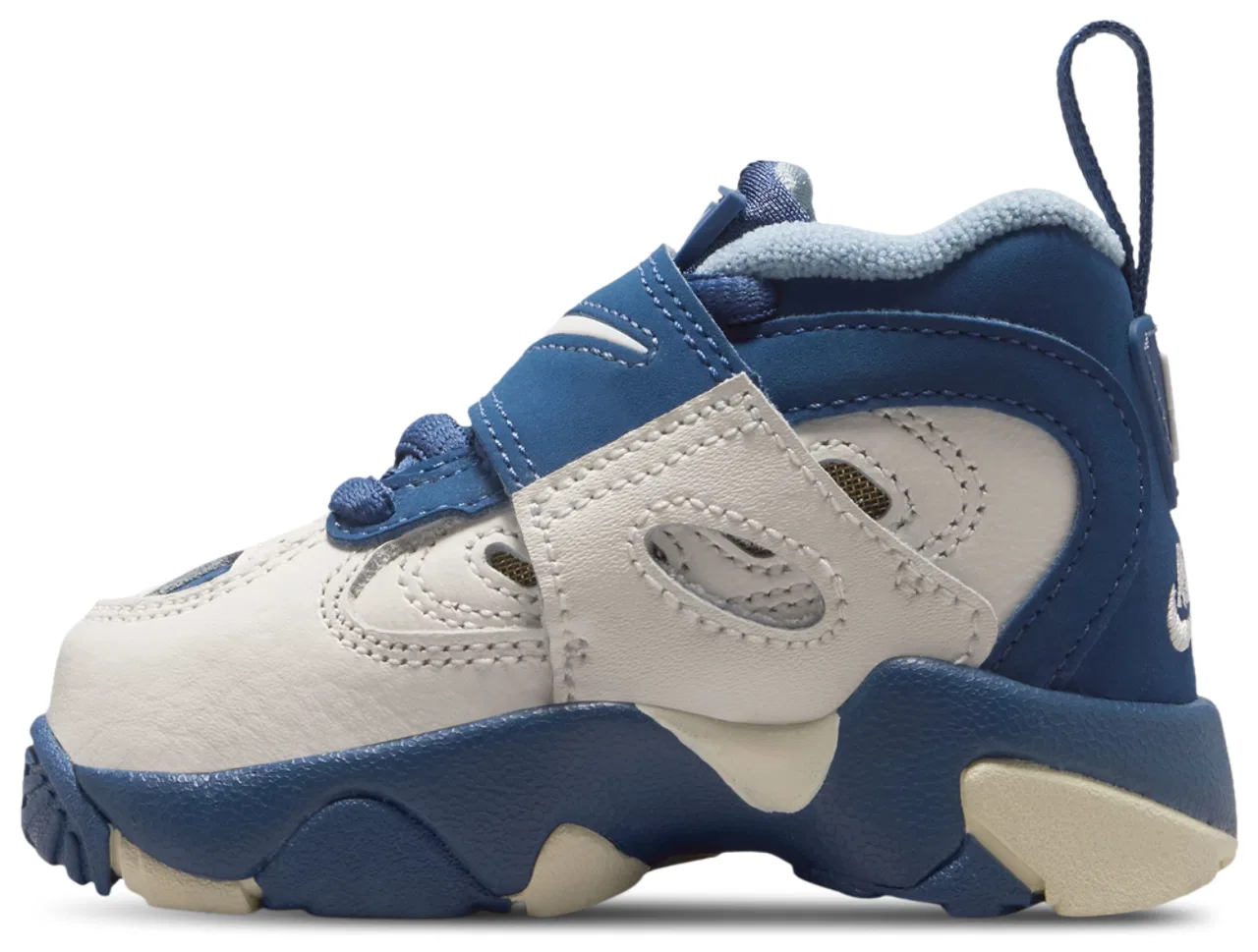 Кроссовки для мальчиков Air Diamond Turf II Nike, цвет Sail/Mystic Navy/Blue Grey — фото 2