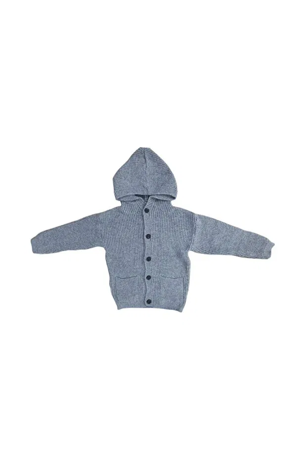 Детский кардиган с капюшоном Demoiselle, Gray