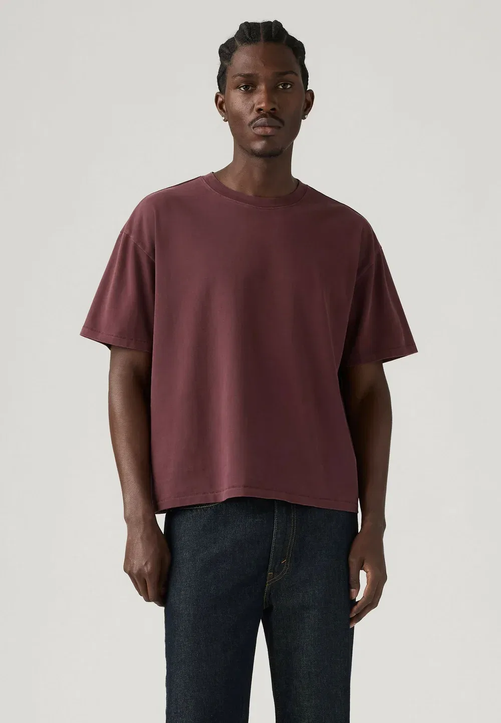 Простая футболка Levi'S, Sheen Wash Nightfall Navy - Reds -
