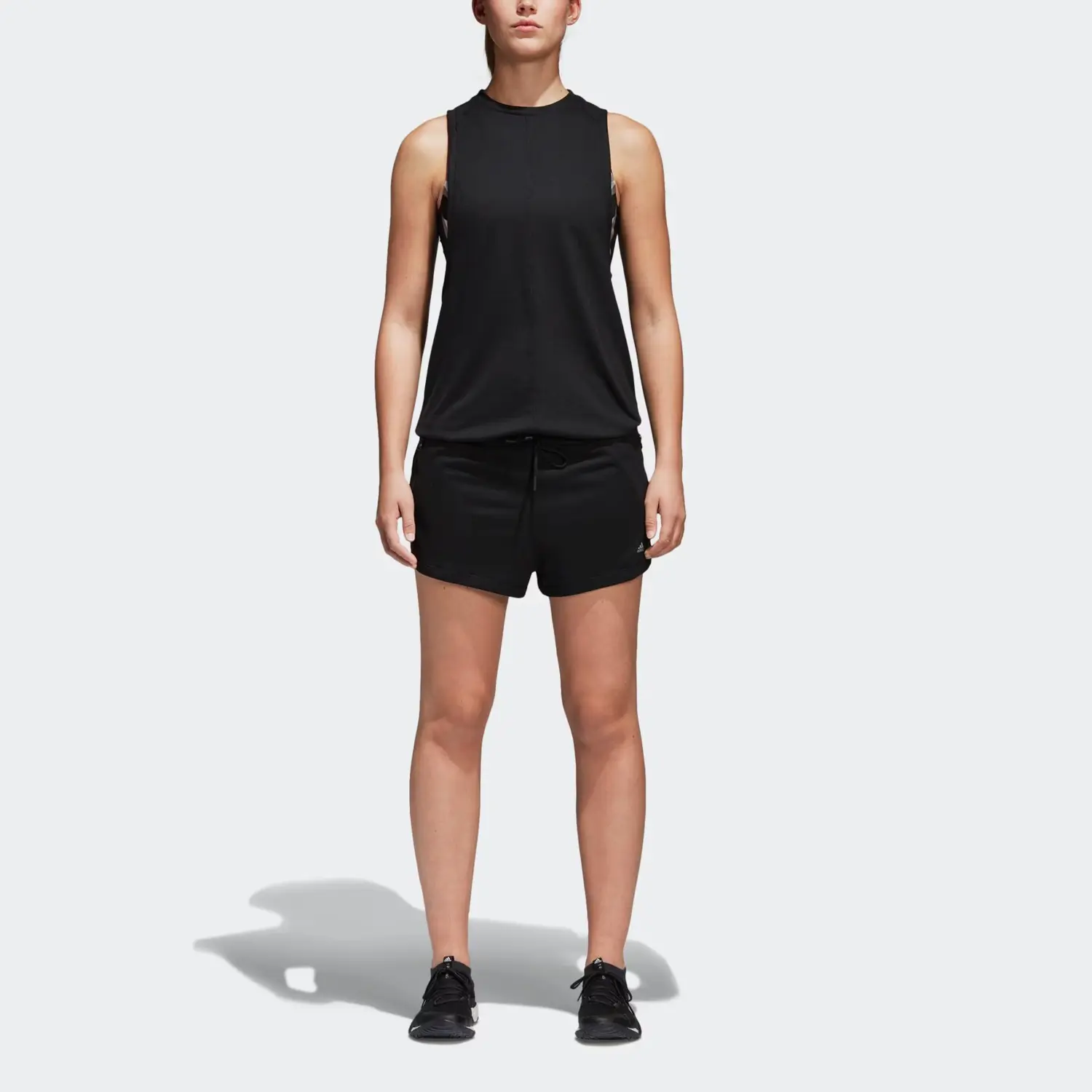 Футболка Adidas ADVENTURE Wanderlust Mitmacht Женская Черная — фото 4