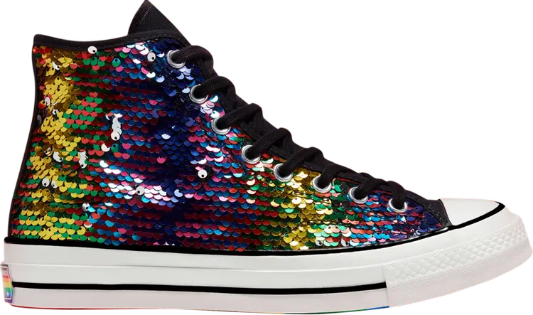 

Кроссовки Converse Chuck 70 High Pride - Sequined, разноцветный