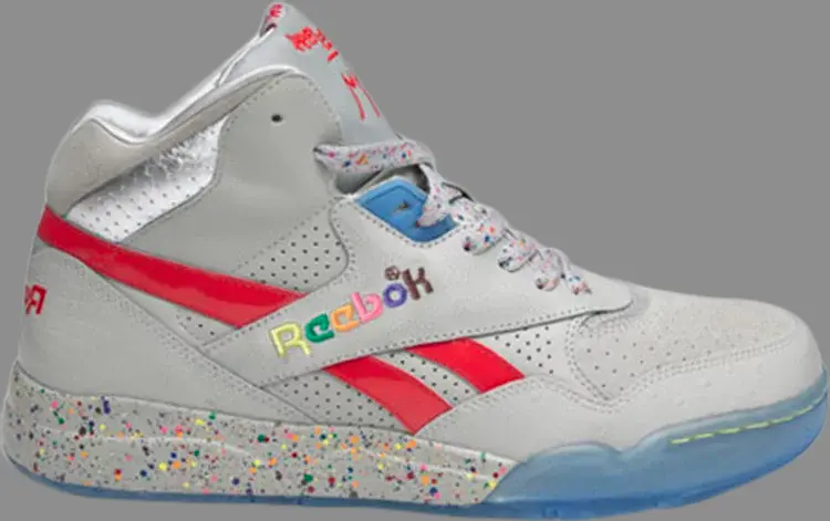 

Кроссовки leaders 1354 x reverse jam mid 'clear grey' Reebok, зеленый, Зеленый;красный, Кроссовки leaders 1354 x reverse jam mid 'clear grey' Reebok, зеленый