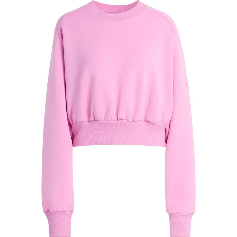Свитшот свободного кроя с регланом Sportswear KA7016 Soft Lux Loose adidas, Тропический Белый — фото 3