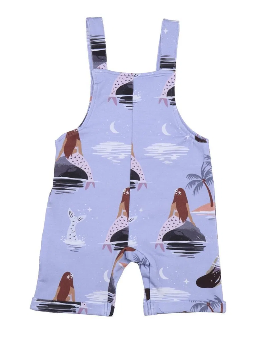 Комбинезон Walkiddy Regular Overalls 'Walkiddy - Mermaids Romper' сиреневого цвета