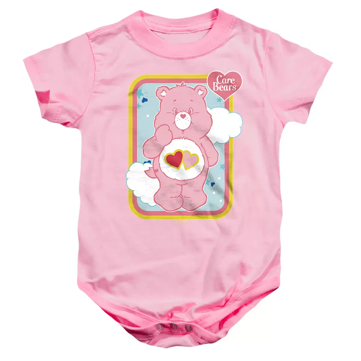 Детское боди для мальчиков хлопковое Lovealot Bear Care Bears, Pink