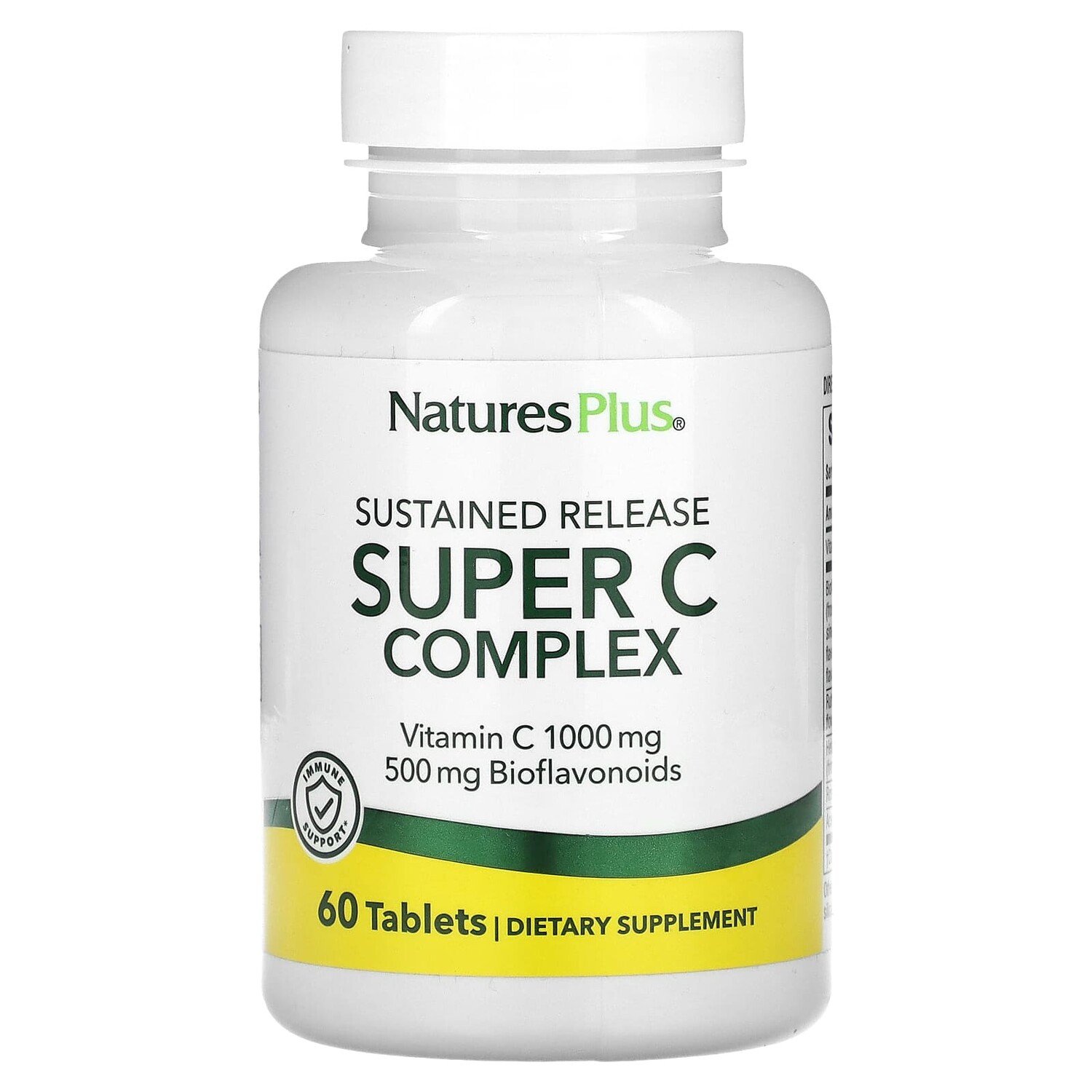 

Суперкомплекс NaturesPlus с витамином C длительного высвобождения, 60 таблеток