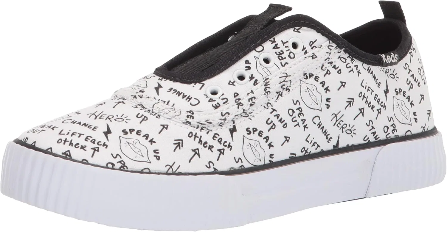 Детские кеды для мальчиков с принтом Topkick Keds, White/Black