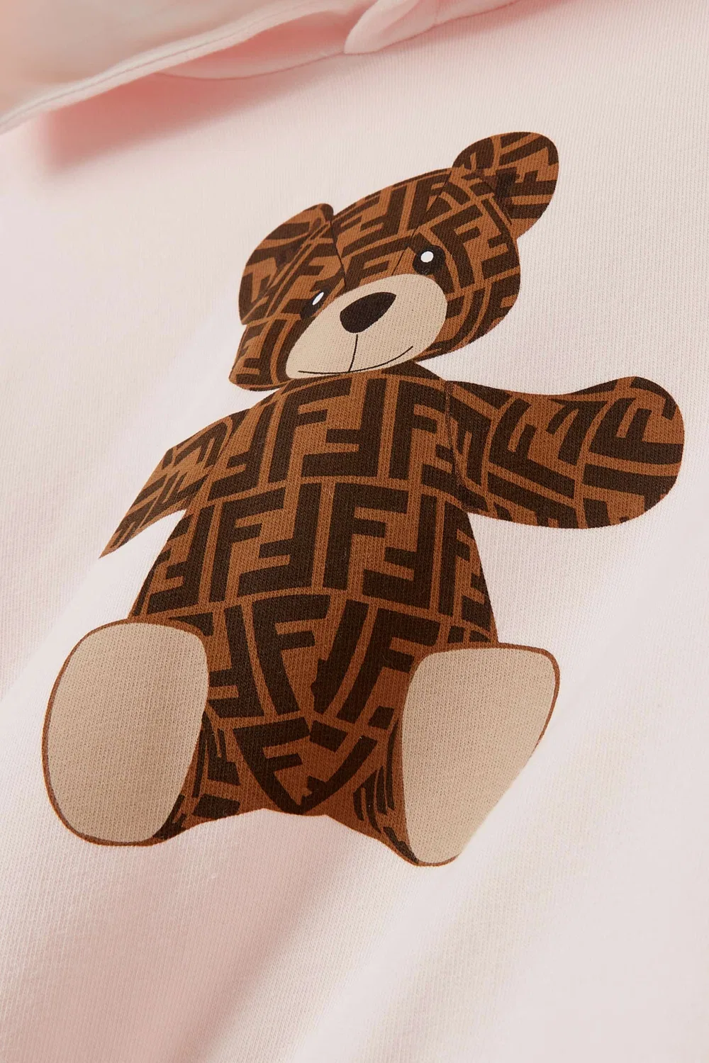 Худи с принтом Teddy Bear Fendi — фото 4