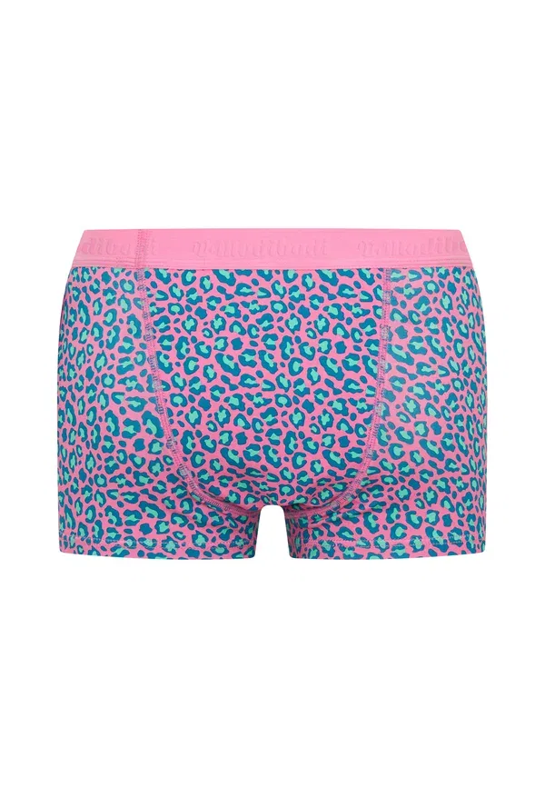 Трусы дышащие Teen super flow period panty - hipsters Modibodi, Mystic Leopard Pink, розовый — фото 2