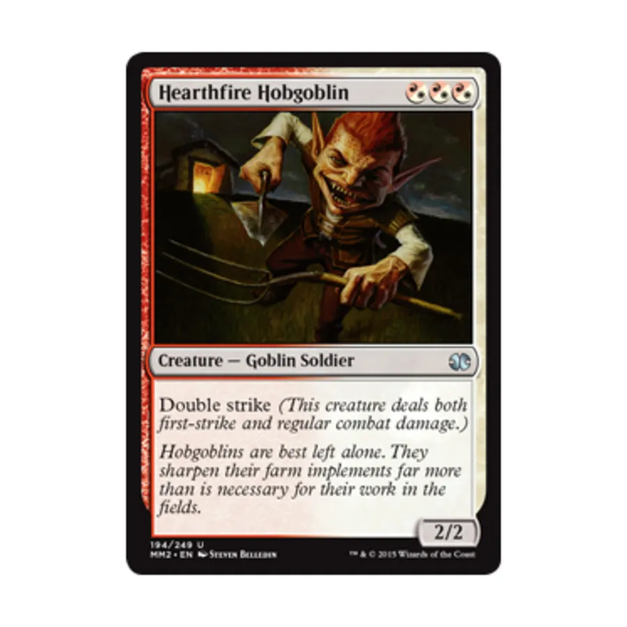 

CCG Огненный хобгоблин (U), MTG - Modern Masters 2015