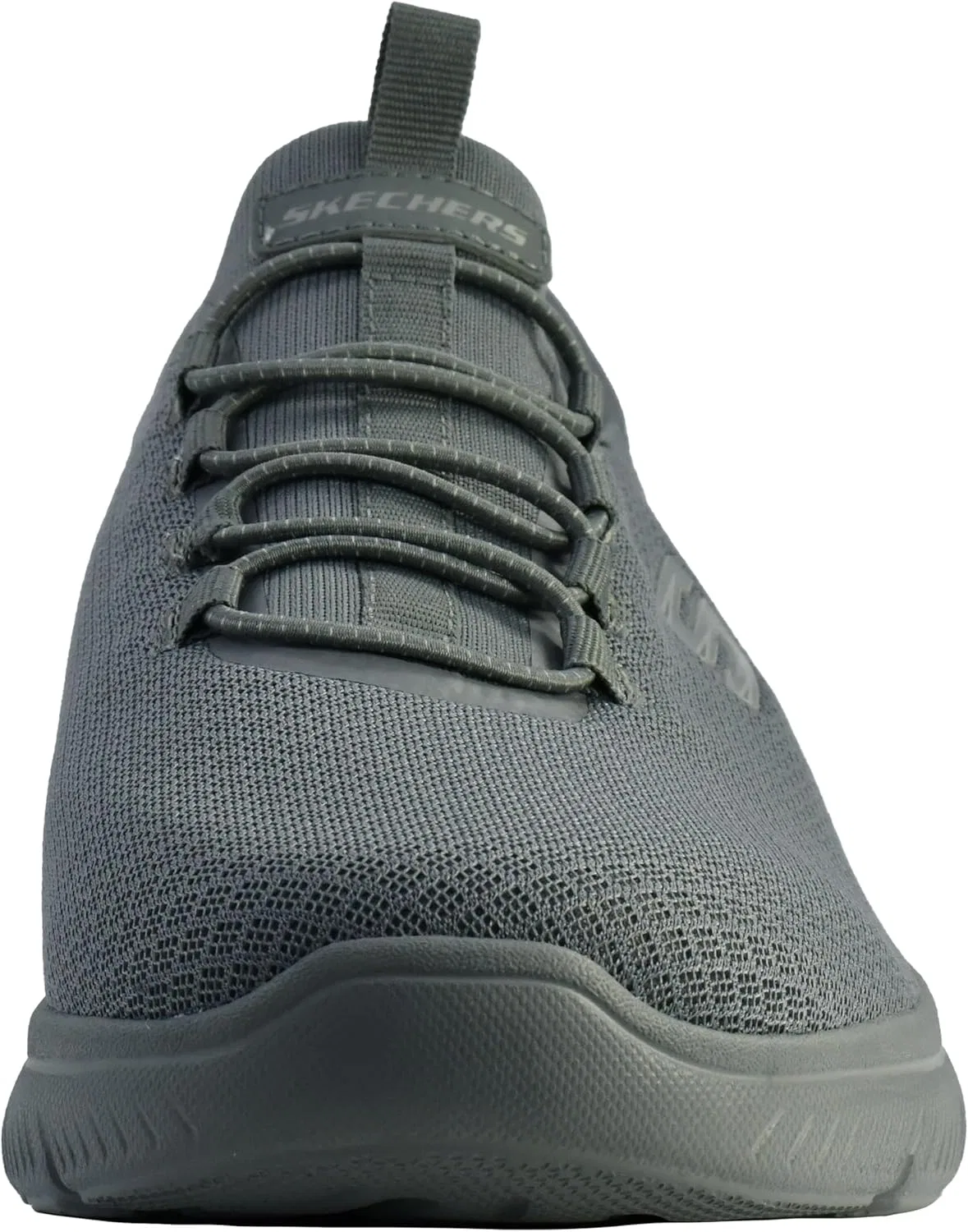Кроссовки модные Skechers серый — фото 2