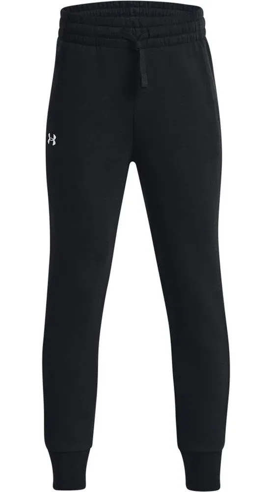 Спортивные штаны детские из флиса UA Rival Fleece Joggers Under Armour, черный