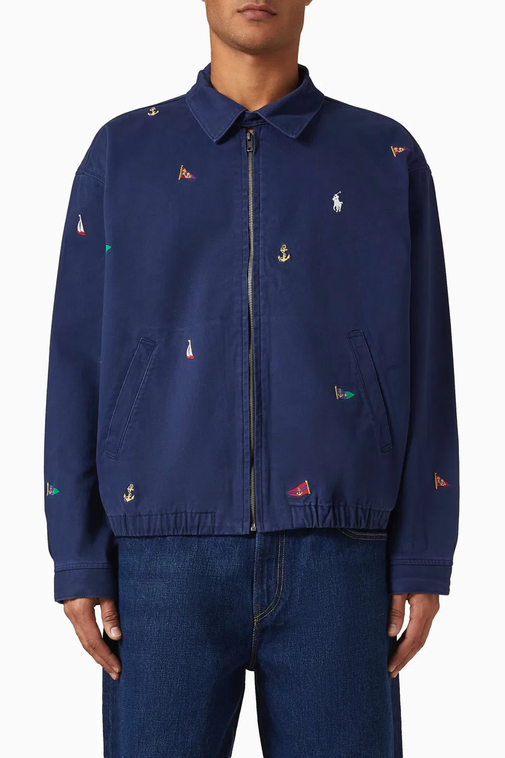 Куртка-ветровка с логотипом Polo Ralph Lauren
