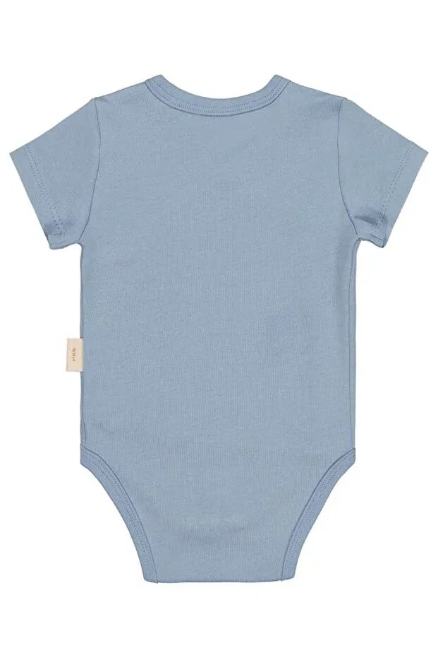 Детское боди для новорожденных хлопковый комплект 2 шт Civil Baby, Blue — фото 3