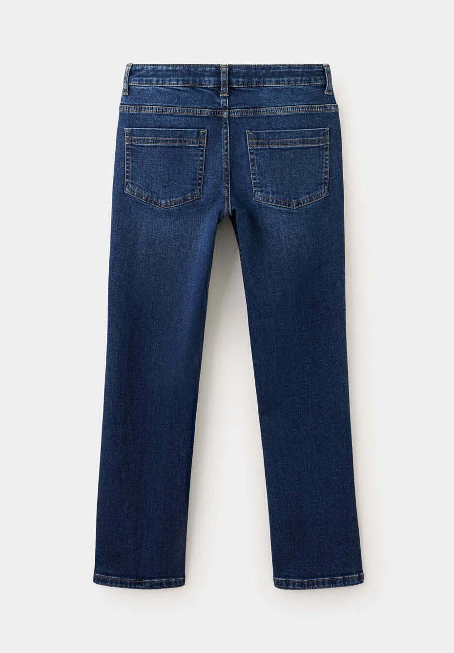 Детские джинсы облегающего кроя Mango Kids, Dark Blue — фото 2