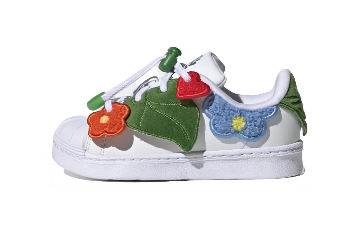 Детские кроссовки для малышей с принтом Bee With You Pack, Adidas Originals, Cloud White