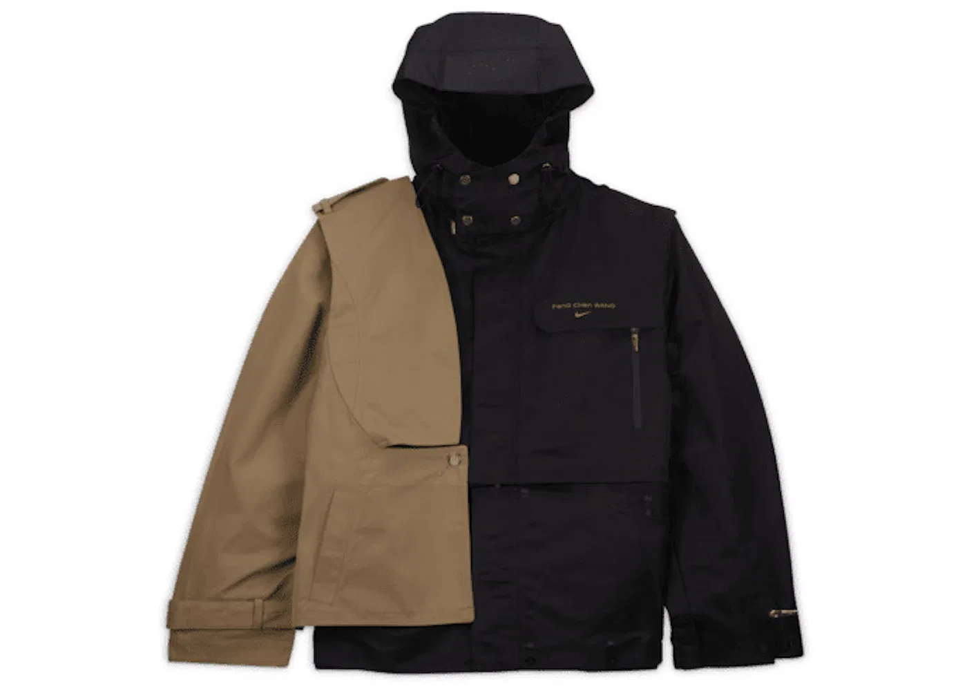 Мужская куртка с длинным рукавом Nike x Feng Chen Wang Pro Transform Jacket, Black