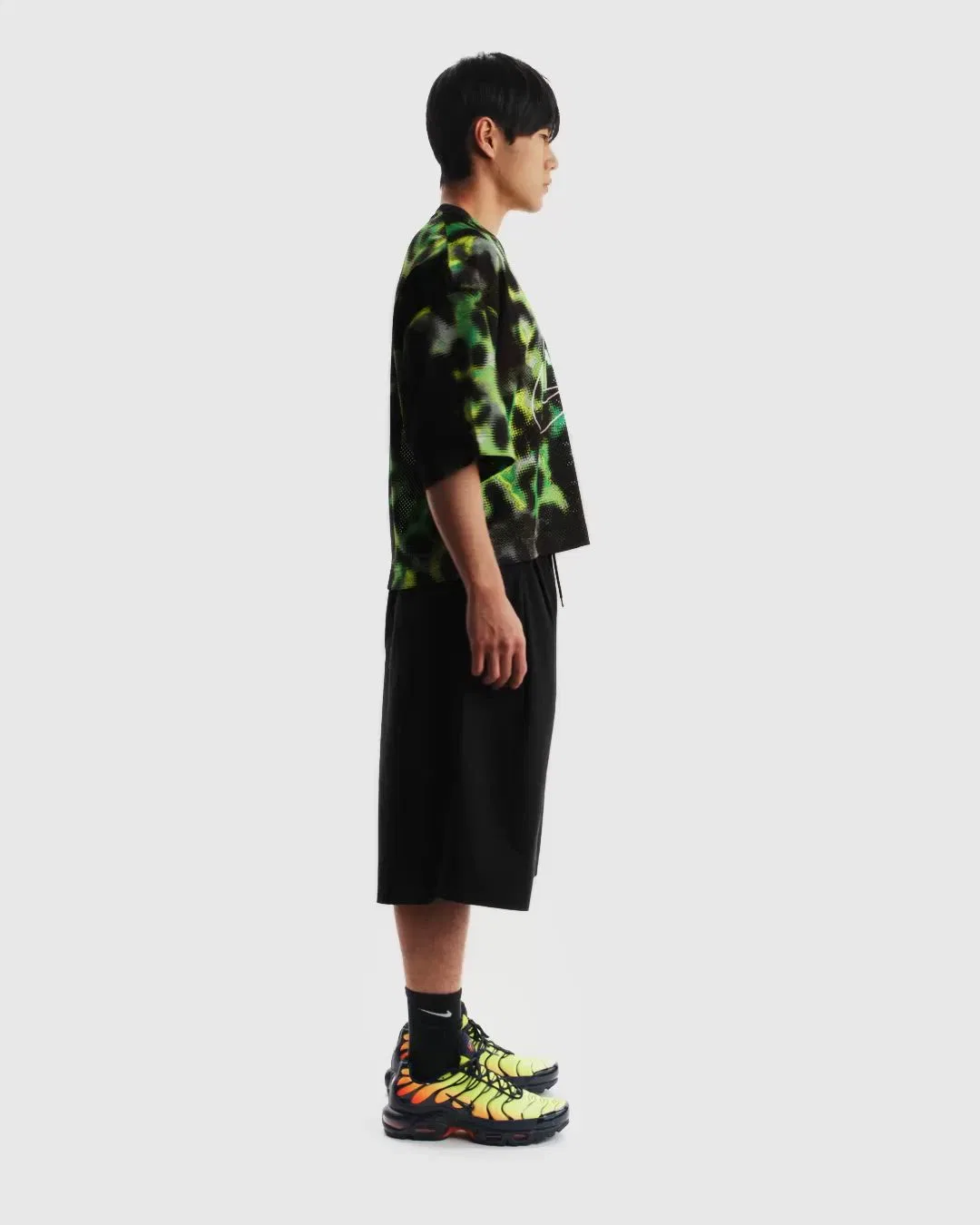 Мужская футболка-джерси с принтом Nike Air Mean Green NIKE, Green — фото 2