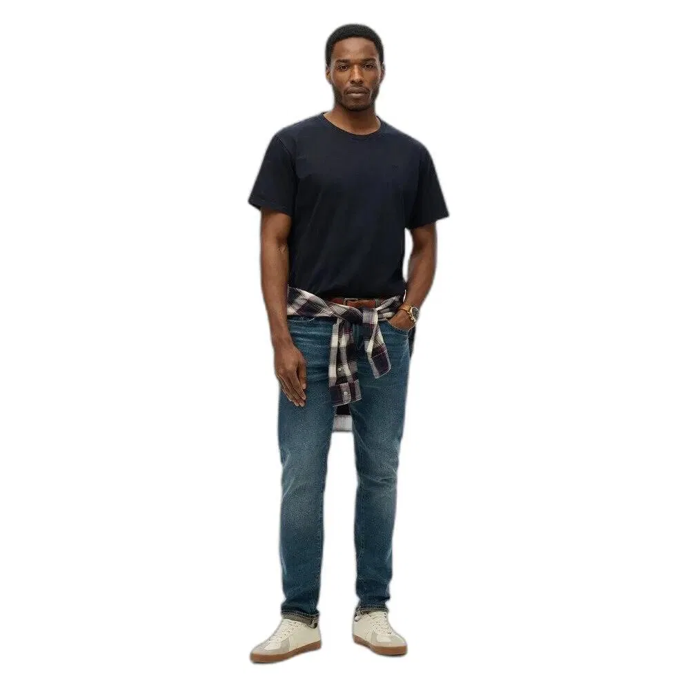 Мужская футболка с принтом Superdry Essentials, BLAU — фото 2