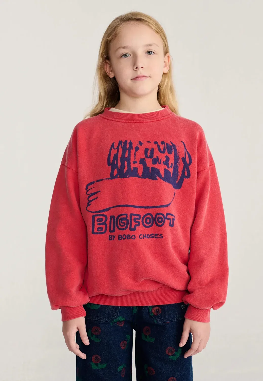 Толстовка Bigfoot от bc унисекс Bobo Choses, Grenadine — фото 2