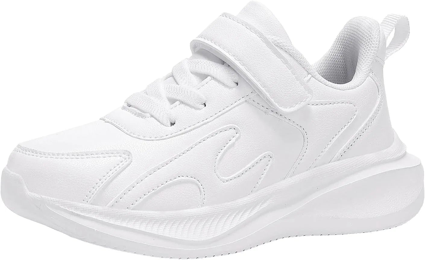 Детские кроссовки для девочек с сеткой, White
