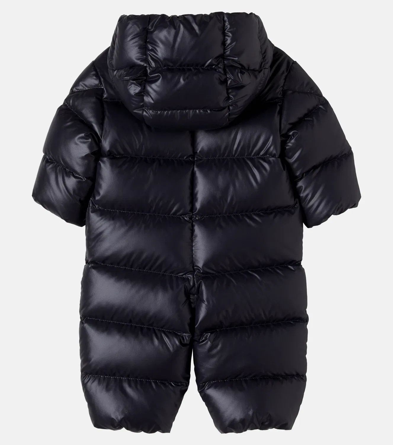 Детский пуховый комбинезон Alanie Moncler Enfant, синий — фото 2