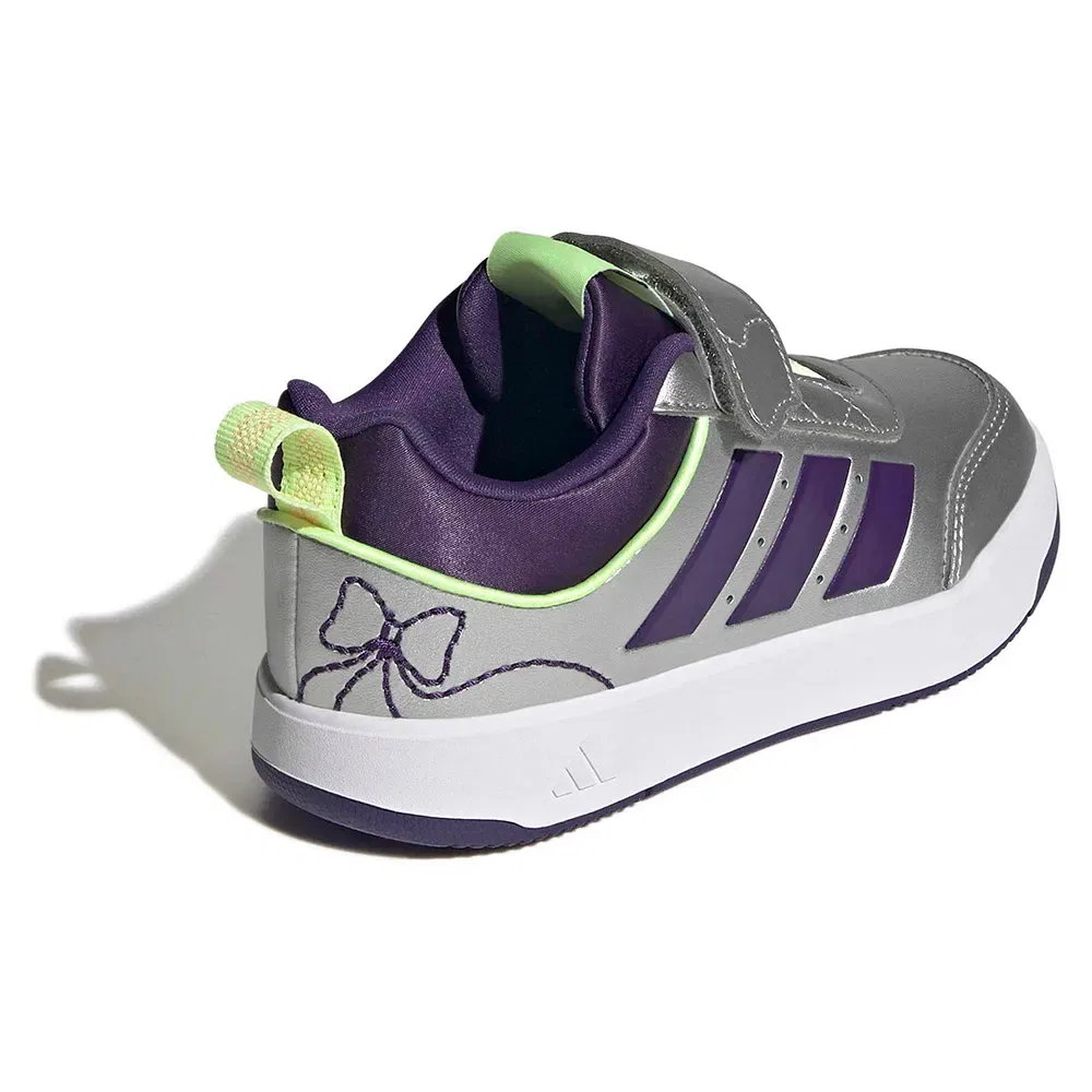 Кроссовки детские Tensaur Sport 30 Adidas, серебро — фото 4