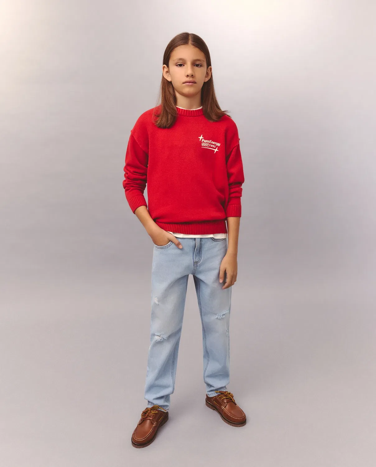 Детский джемпер для мальчиков хлопковый Kids El Corte Inglés, Rojo — фото 2