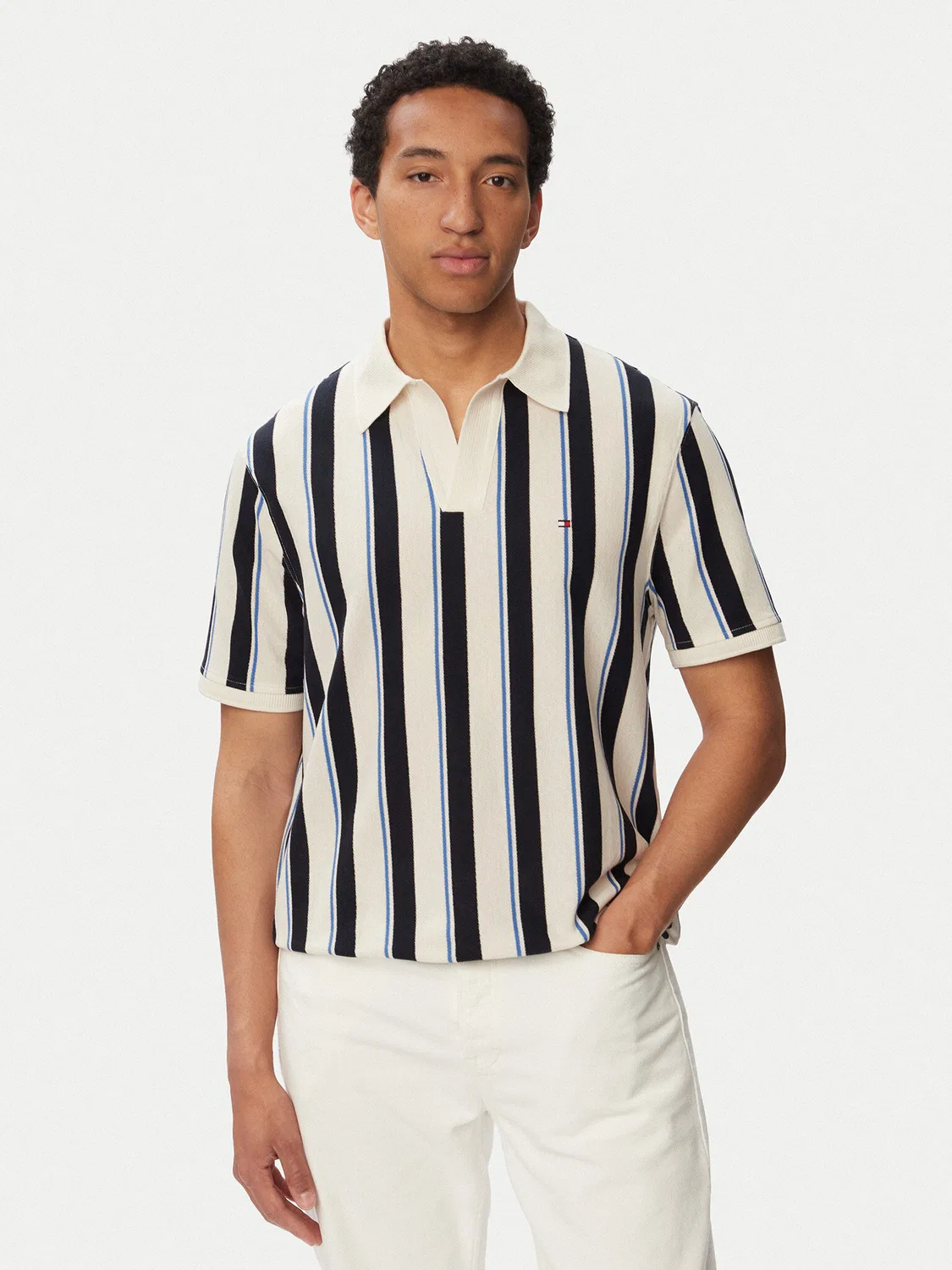 Мужское поло стандартного кроя Classic Tommy Hilfiger, разноцветный