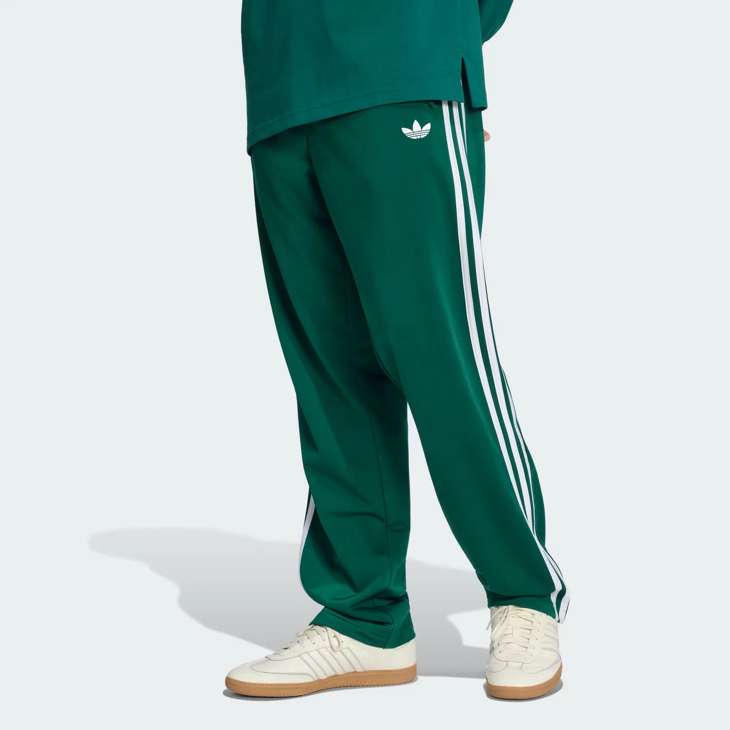 Мужские спортивные штаны с завязками Firebird Adidas Originals, Collegiate Green