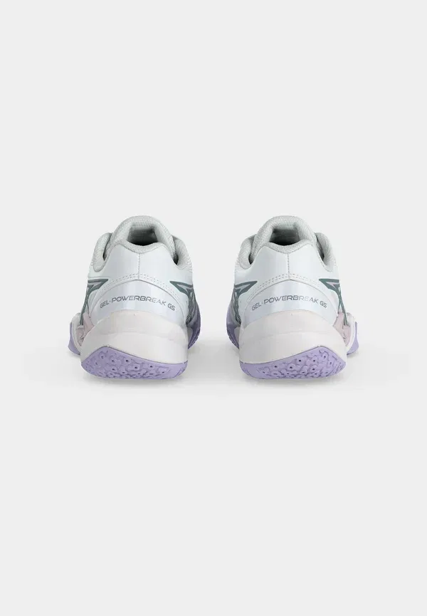 Кроссовки Gel Powerbreak унисекс для бега Asics, белый/бирюзовый — фото 4