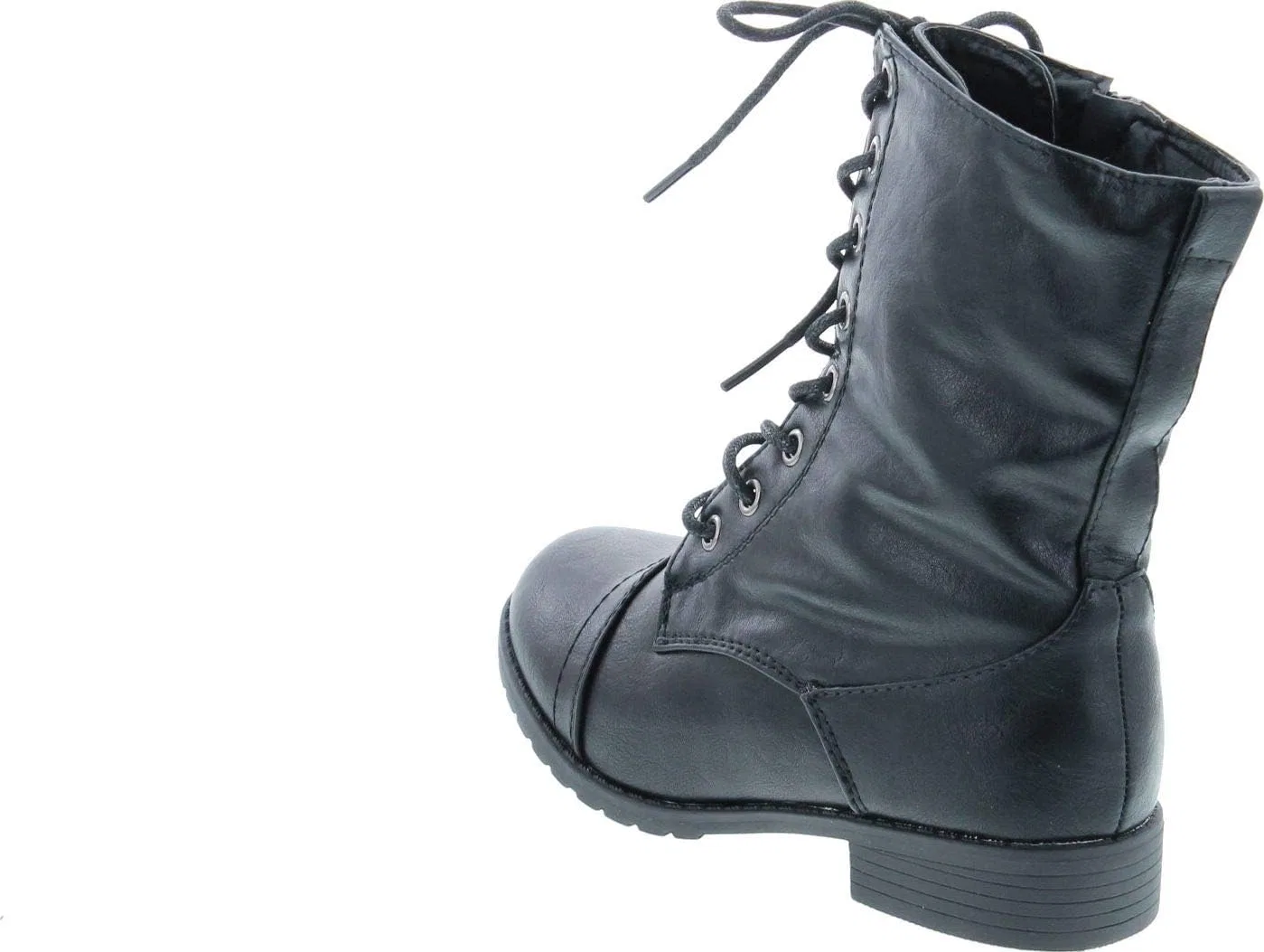 Детские ботинки на шнуровке с принтом Beyonce-62K Static Footwear, Black — фото 3