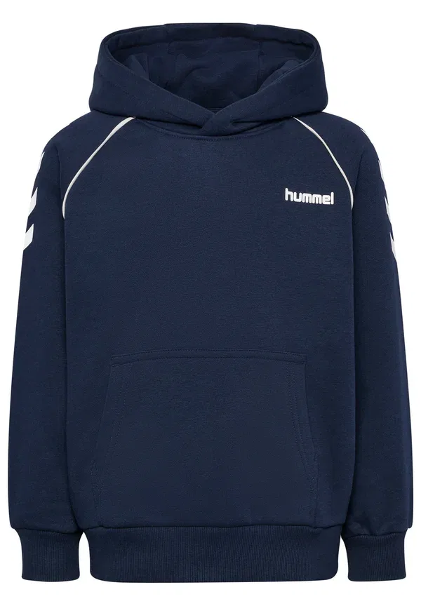 Толстовка Hmljr с шевронным рисунком, свободная, унисекс - худи Hummel