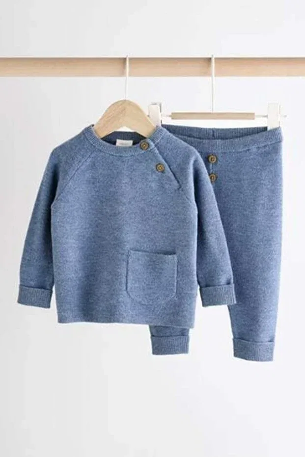 Детский комплект одежды для новорожденных из хлопка Next Baby, Blue
